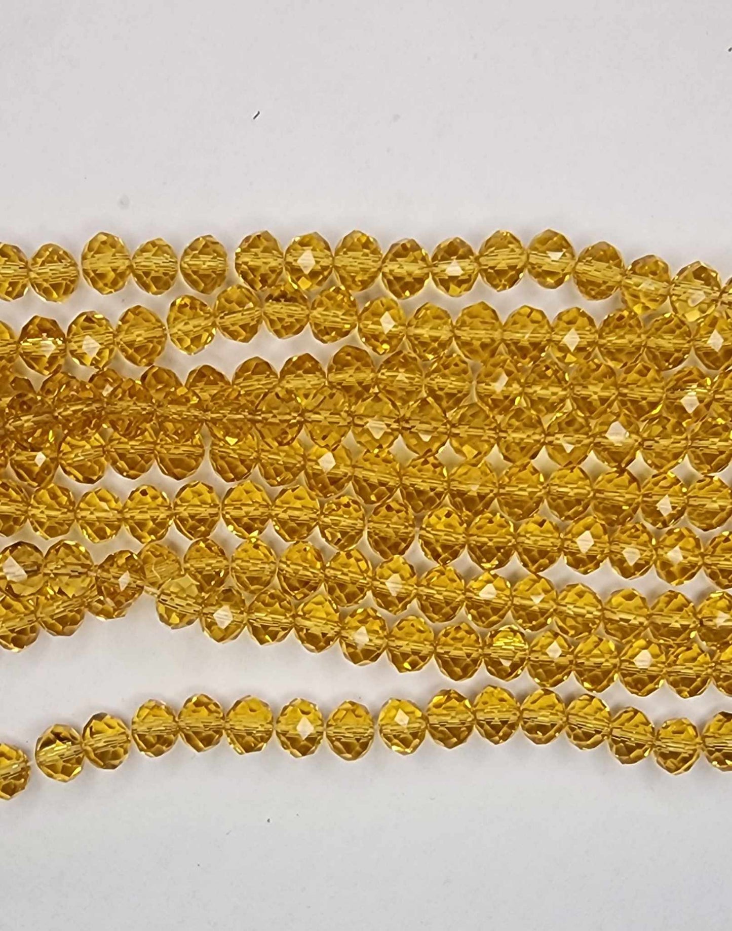 Gold Strand of glass beads