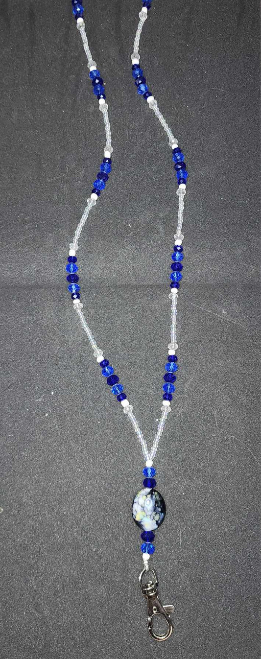 Handmade Crystal Lanyard