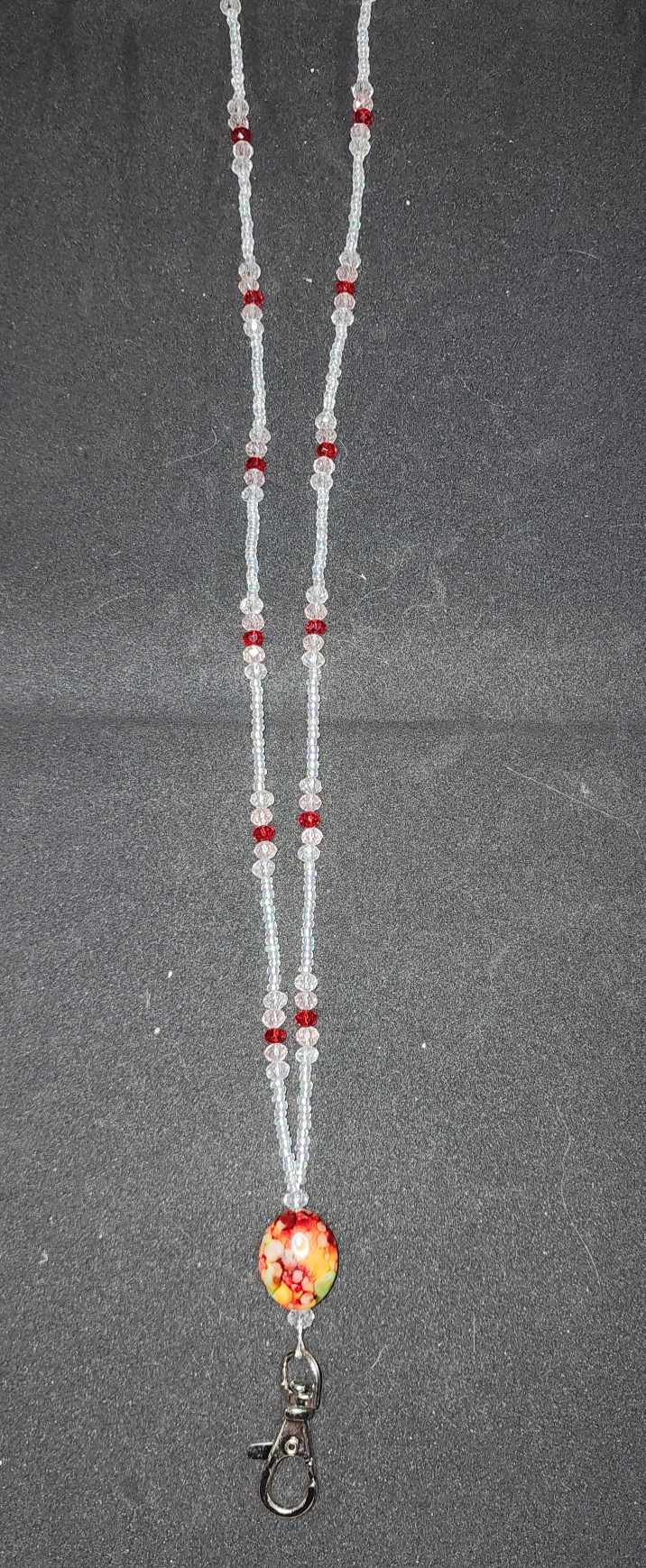 Handmade Crystal Lanyard