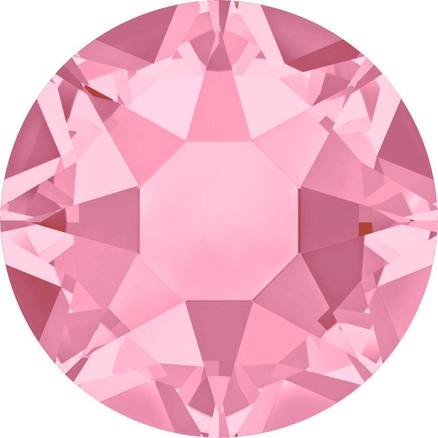 Swarovski Light Rose 2mm to 7mm