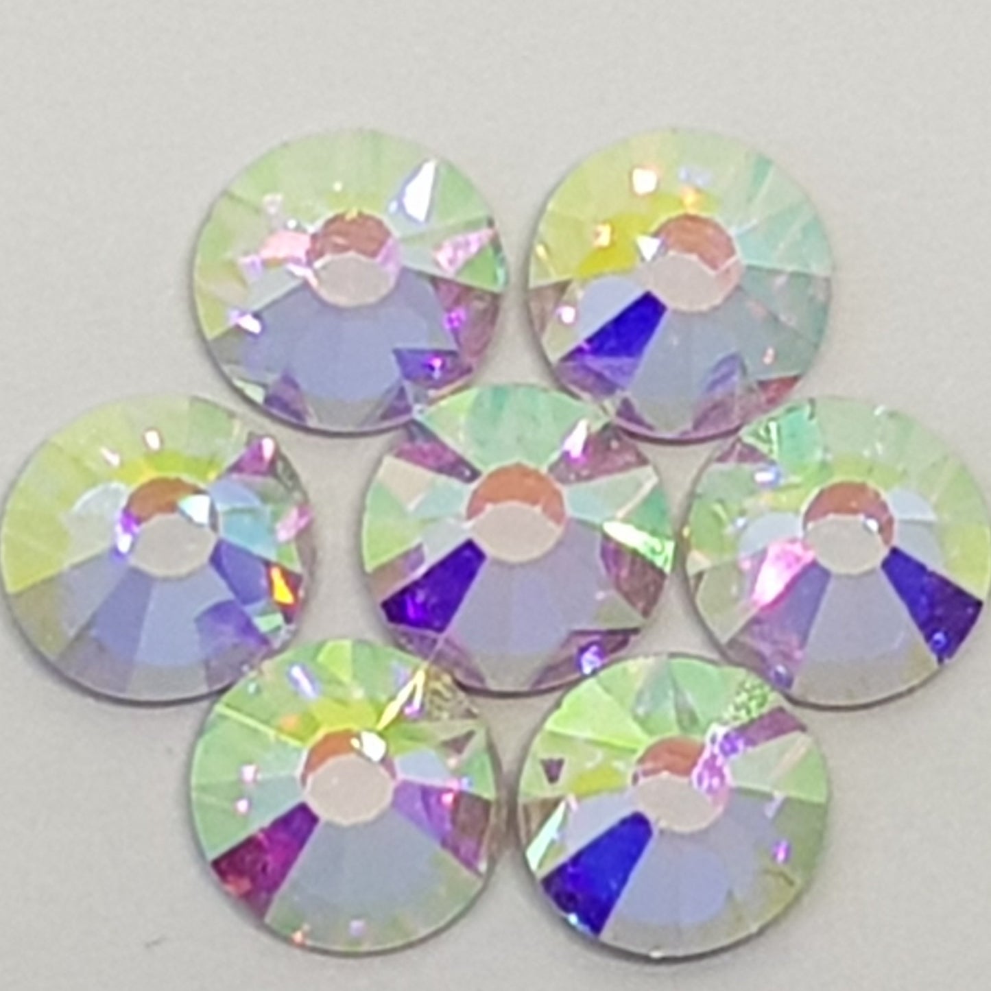 Chuakari Clear Crystal AB 2mm to 6mm