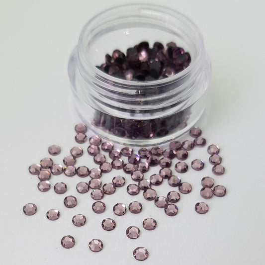 Light Amethyst 3mm (10ss) Crystals