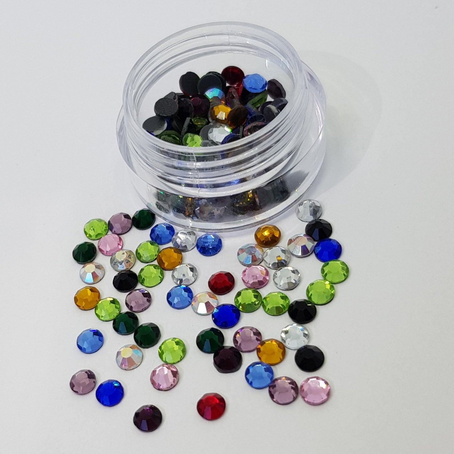 Mixed Colours 4mm (16ss) Crystals