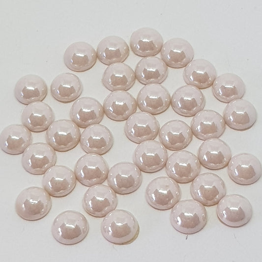 Chuakari Hot Fix Ceramic Light Peach Pearls