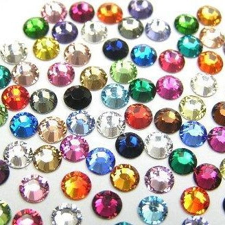 Swarovski Mixed Colours Crystal 2mm to 6mm